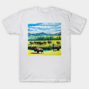 The Bison Herd T-Shirt